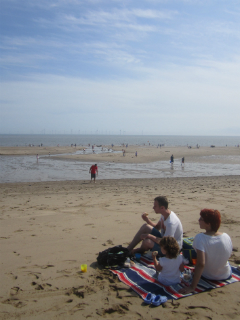 Skegness beach