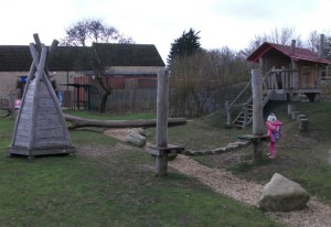 Playground at Fineshade Woods