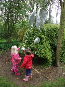 Sculpture Garden at Burghley