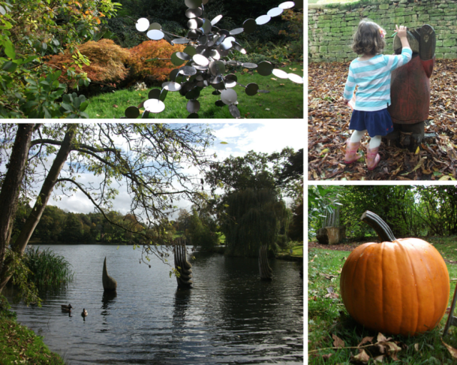 Pumpkin trail at Burghley