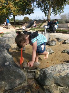 Otter playground at Ferry Meadows