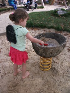 Otter playground at Ferry Meadows