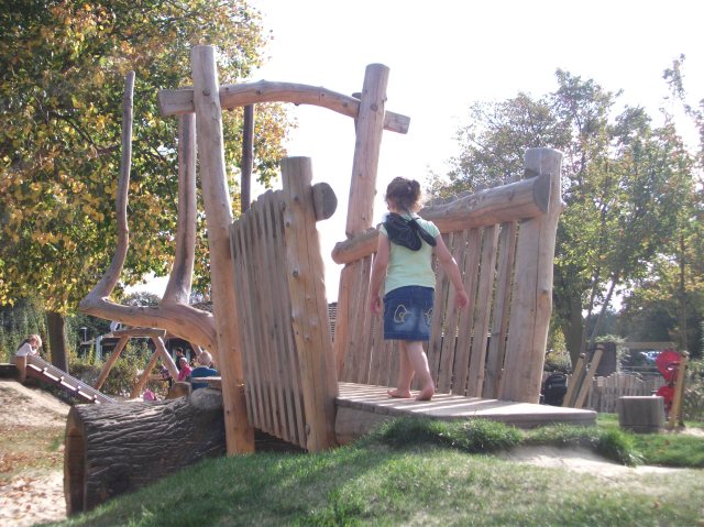 Otter playground at Ferry Meadows